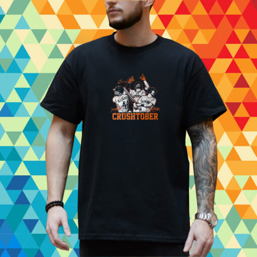 Jose Altuve, Yordan Alvarez And Kyle Tucker: Crushtober T-Shirt