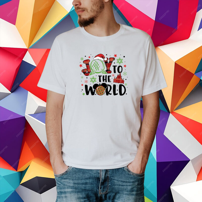 Joy to the World, Disney Epcot Christmas Shirt