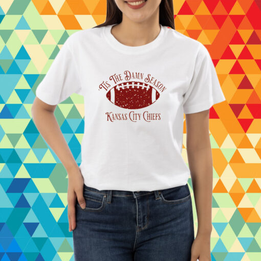 Kansas City Chiefs Nfl Tis The Damn Season Taylor Swift Shirt