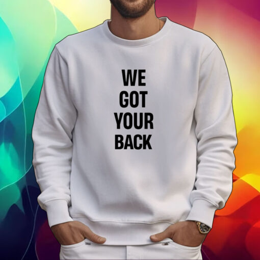 Keith Leamer We Got Your Back Tee Shirt