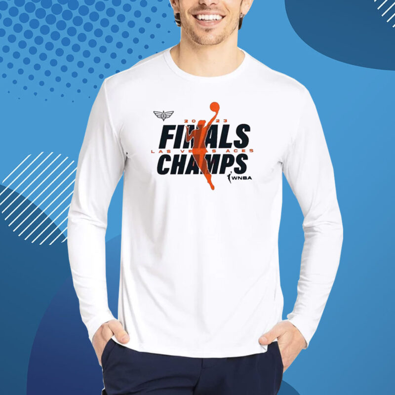 Las Vegas Aces 2023 Wnba Finals Champions Signature T-Shirt