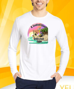 Lord Miles N.Sentinel Island Volleyball Team T-Shirt