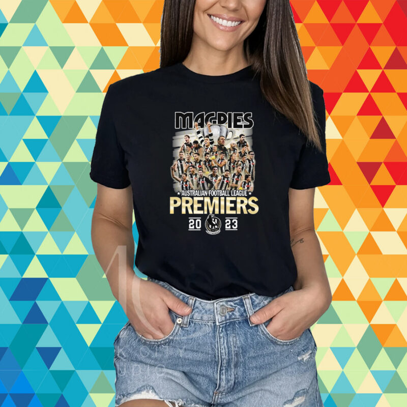 Magpies Australian Football League Premiers 2023 T-Shirt