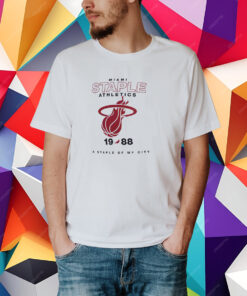 Miami Heat Blazers Nba X Staple Home Team T-Shirt