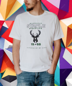 Milwaukee Bucks Nba X Staple Home Team T-Shirt