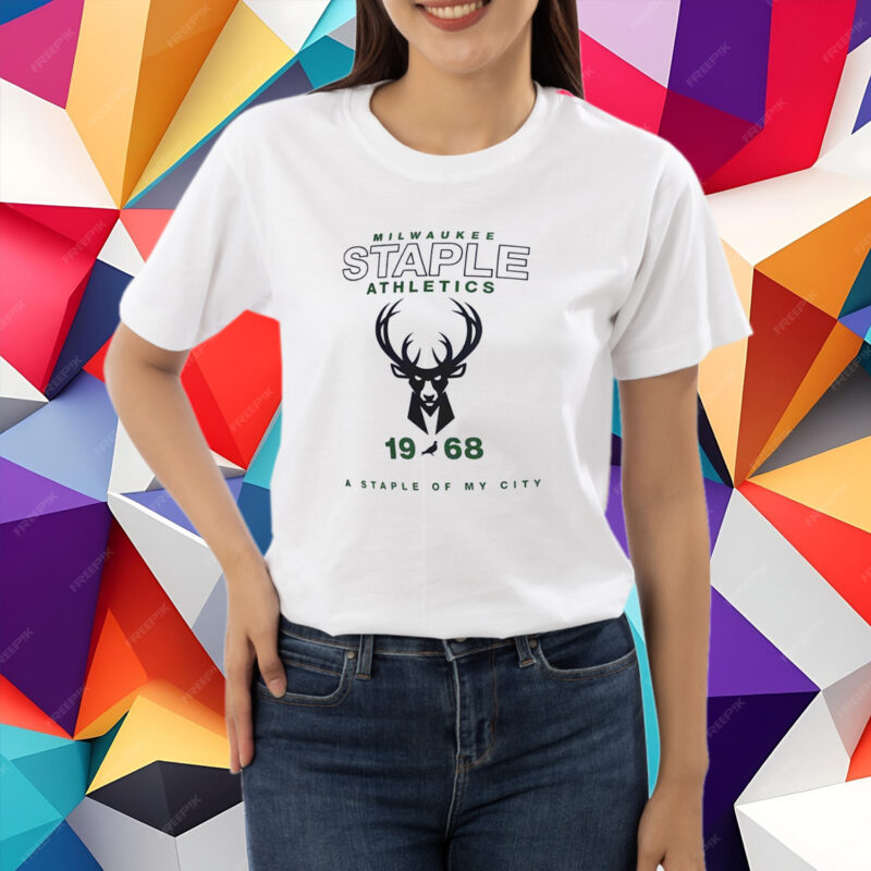 Milwaukee Bucks Nba X Staple Home Team T-Shirt