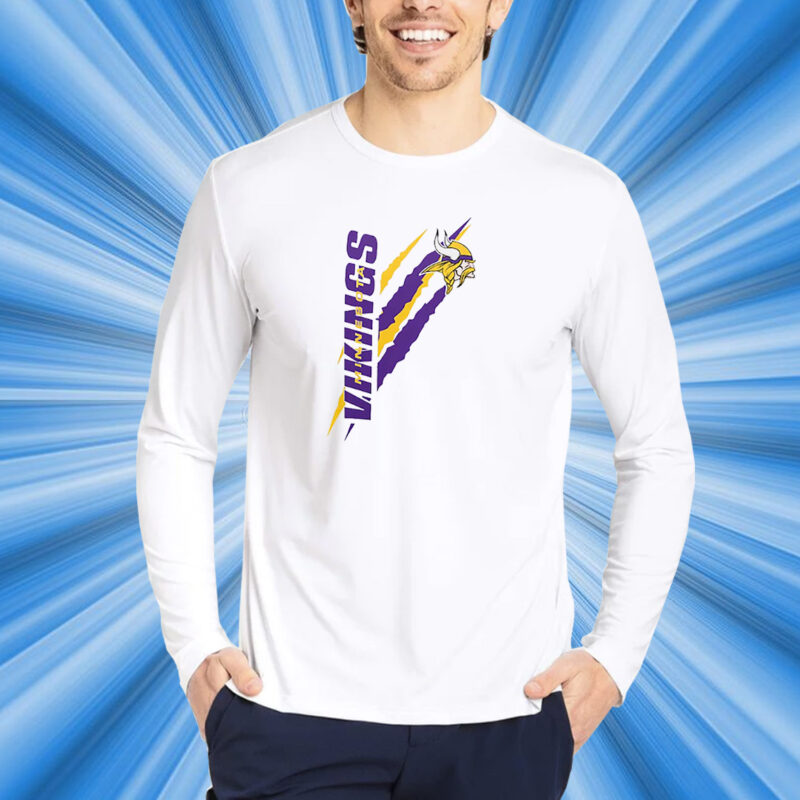 Minnesota Vikings Starter Color Scratch Shirt