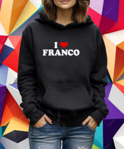 Nicki Minaj Wearing I Love Franco T-Shirt