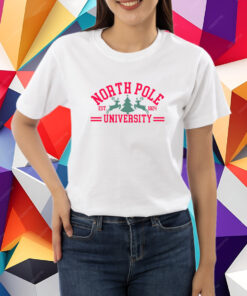 North Pole University Christmas Shirt
