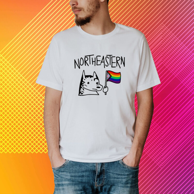 Northeastern Pride Hoosky T-Shirt