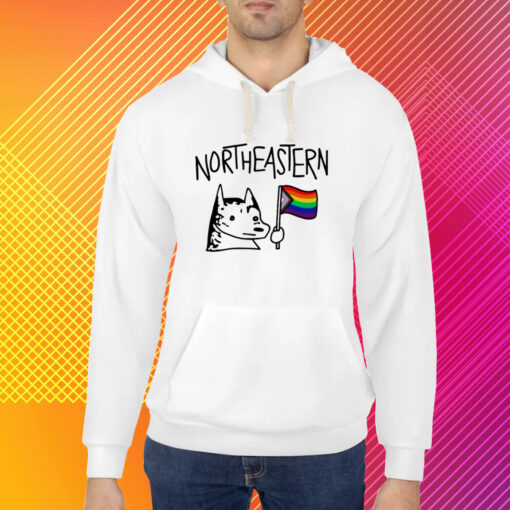 Northeastern Pride Hoosky T-Shirt