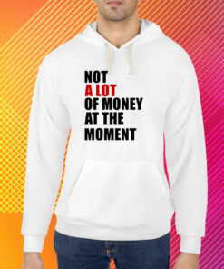 Not A Lot Of Money At The Moment Shirt