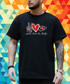 Peace Love Kc Chiefs T-Shirt