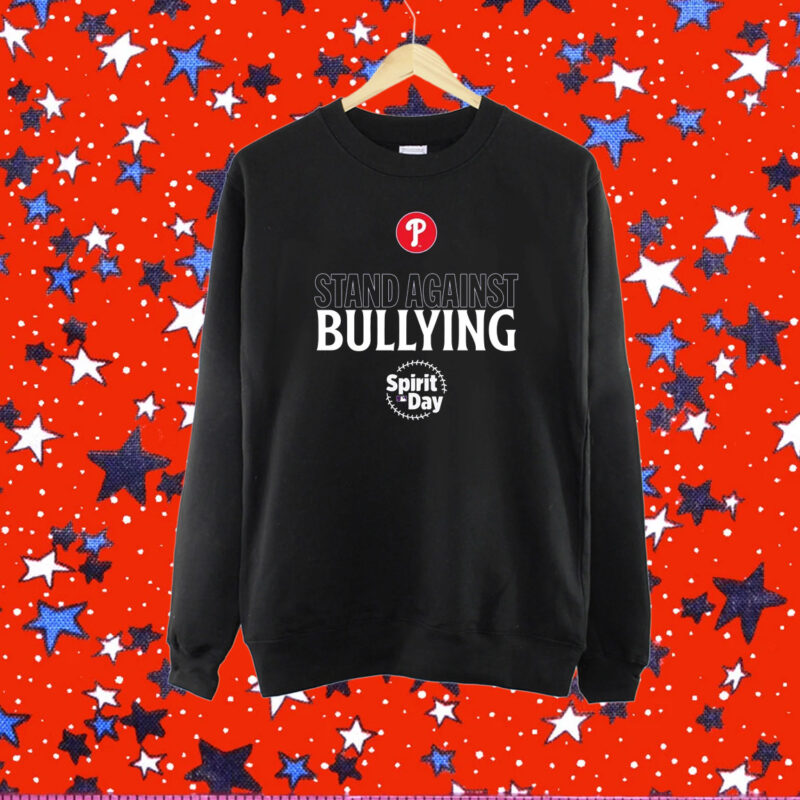 Philadelphia Phillies Stand Against Bullying Spirit Day T-Shirt