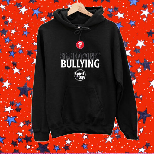 Philadelphia Phillies Stand Against Bullying Spirit Day T-Shirt