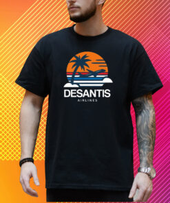 Prison Mitch Desantis Airlines Midnightmitch T-Shirt