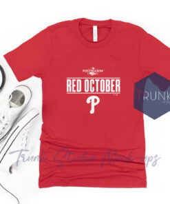 Red October Phillies Shirt