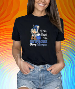 Santa Claus If You Don't Like Dallas Cowboys Merry Kissmyass T-Shirt