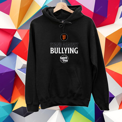 Sf Giants Stand Against Bullying Spirit Day T-Shirt