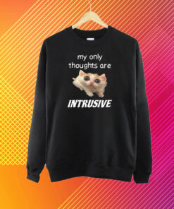 Shirt My Only Thoughts Are Intrusive T-Shirt