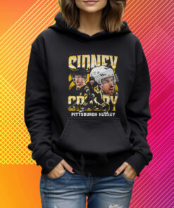 Sidney Crosby Pittsburgh Vintage Wht T-Shirt