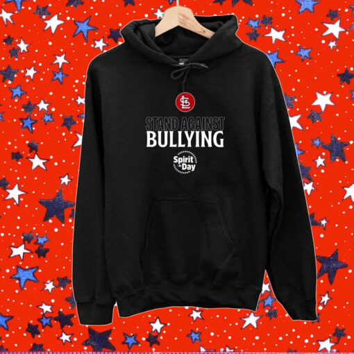 St Louis Cardinals Stand Against Bullying Spirit Day T-Shirt