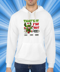 Stitch That’s It I’m Not Going T-Shirt