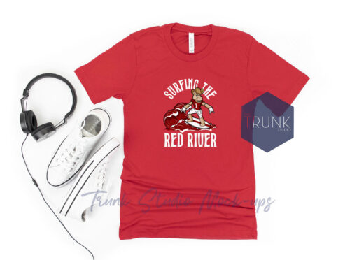 Surfing The Rr Red River T-Shirt