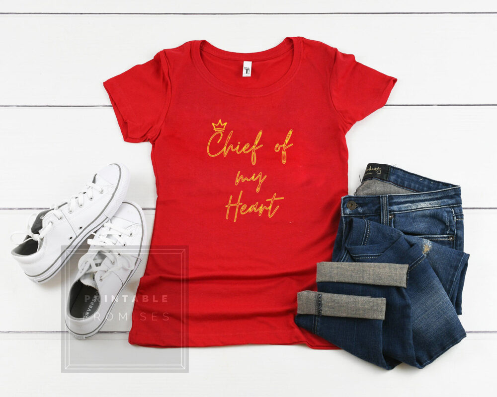 Taylor Swift And Kansas City Chiefs Chief Of My Heart Shirt