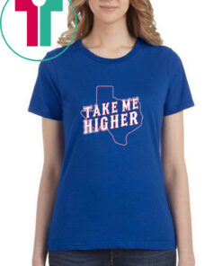 Texas Baseball Take Me Higher T-Shirt