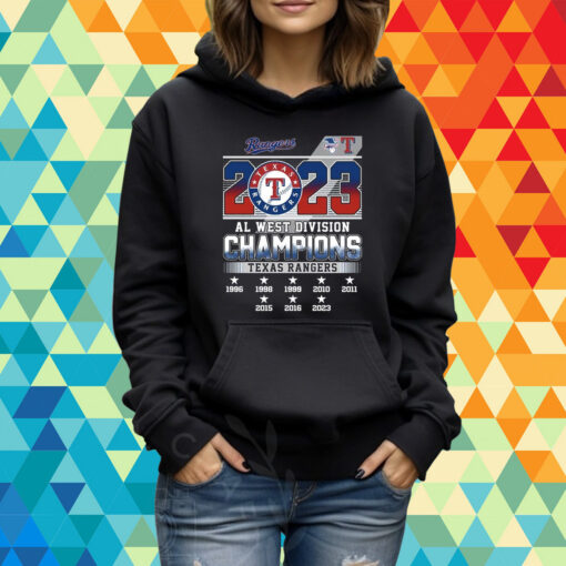 Texas Rangers Al West Champs 2023 T-Shirt