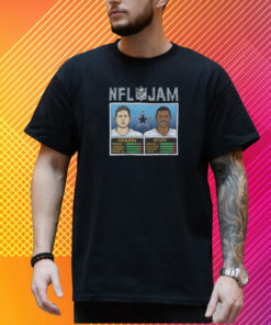 Troy Aikman Michael Irvin Dallas Cowboys Homage Nfl Jam Retired T-Shirt