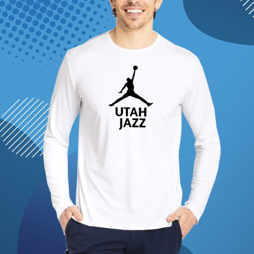 Utah Jazz Michael Jordan Jumpman T-Shirt