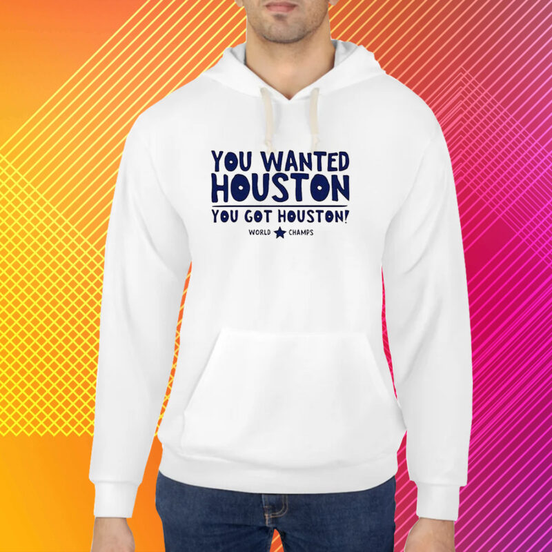 You Wanted Houston You Got Houston World Champs Shirt