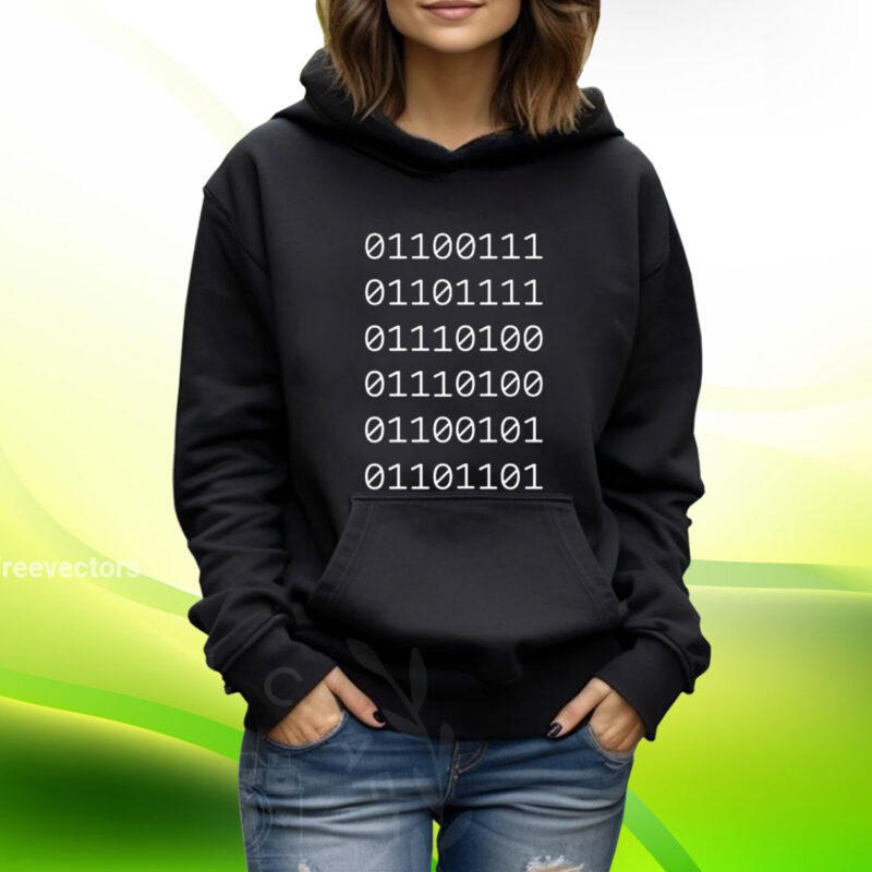 01101101 Binary Gottem TShirt Hoodie