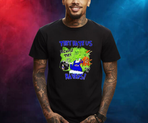 Grinch They Hate Us Because They Ain’t Us Hoodie T-Shirt