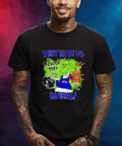 The Grinch They Hate Us Because They Ain’t Us Baltimore Ravens Hoodie Shirt
