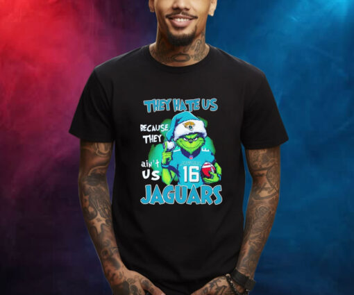 The Grinch They Hate Us Because They Ain’t Us Jacksonville Jaguars Shirt