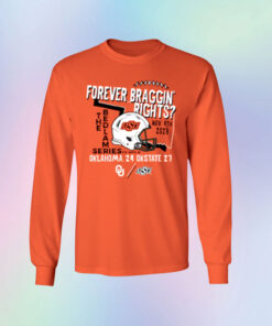 Orange Oklahoma State Cowboys vs Oklahoma Sooners 2023 Bedlam Score Shirt