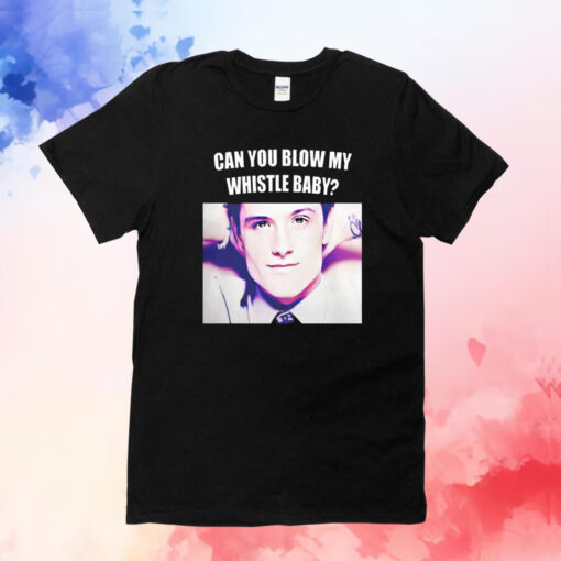 Josh Hutcherson Can You Blow My Whistle Baby T-Shirt