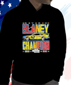 Ryan Blaney 2023 NASCAR Cup Series Champion Trophy Hoodie Shirt