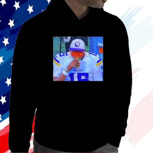 Josh Dobbs Laser Eyes Hoodie Shirt