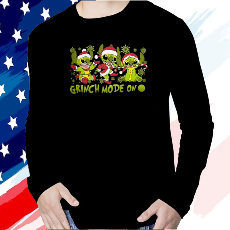 Grinch Mode On Christmas Long Sleeve Shirt