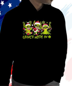 Grinch Mode On Christmas Hoodie