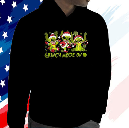 Grinch Mode On Christmas Hoodie