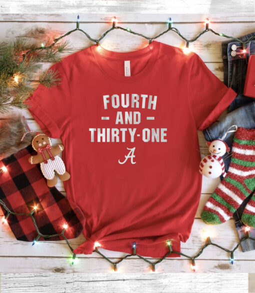 Alabama 4th and 31 Iron Bowl T-Shirt