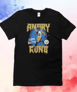 Angry Runs Steelers Jaylen Warren T-Shirt