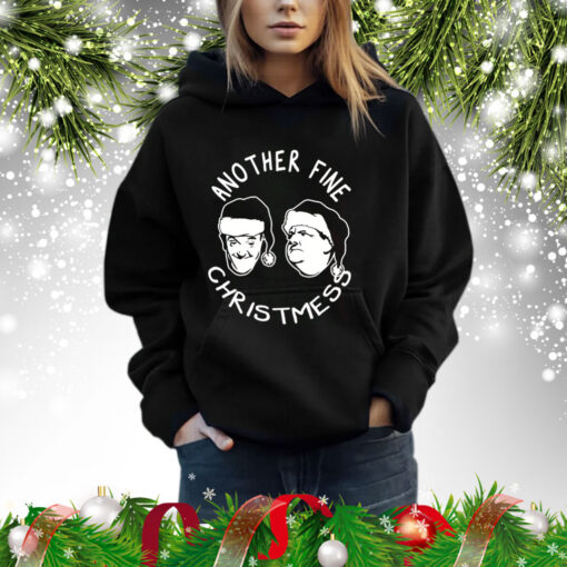 Another Fine Christmess Comedy Duo Christmas Laurel And Hardy Hoodie