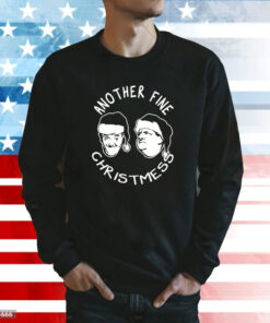 Another Fine Christmess Comedy Duo Christmas Laurel And Hardy Sweatshirt