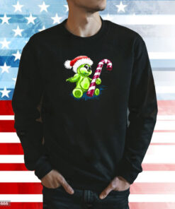 Bear Gummy And Candy Cane Christmas Hoodie